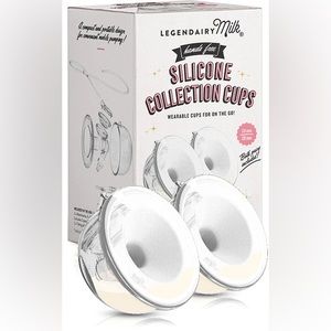 Never used! Legendairy milk collection cups for hands free pumping
